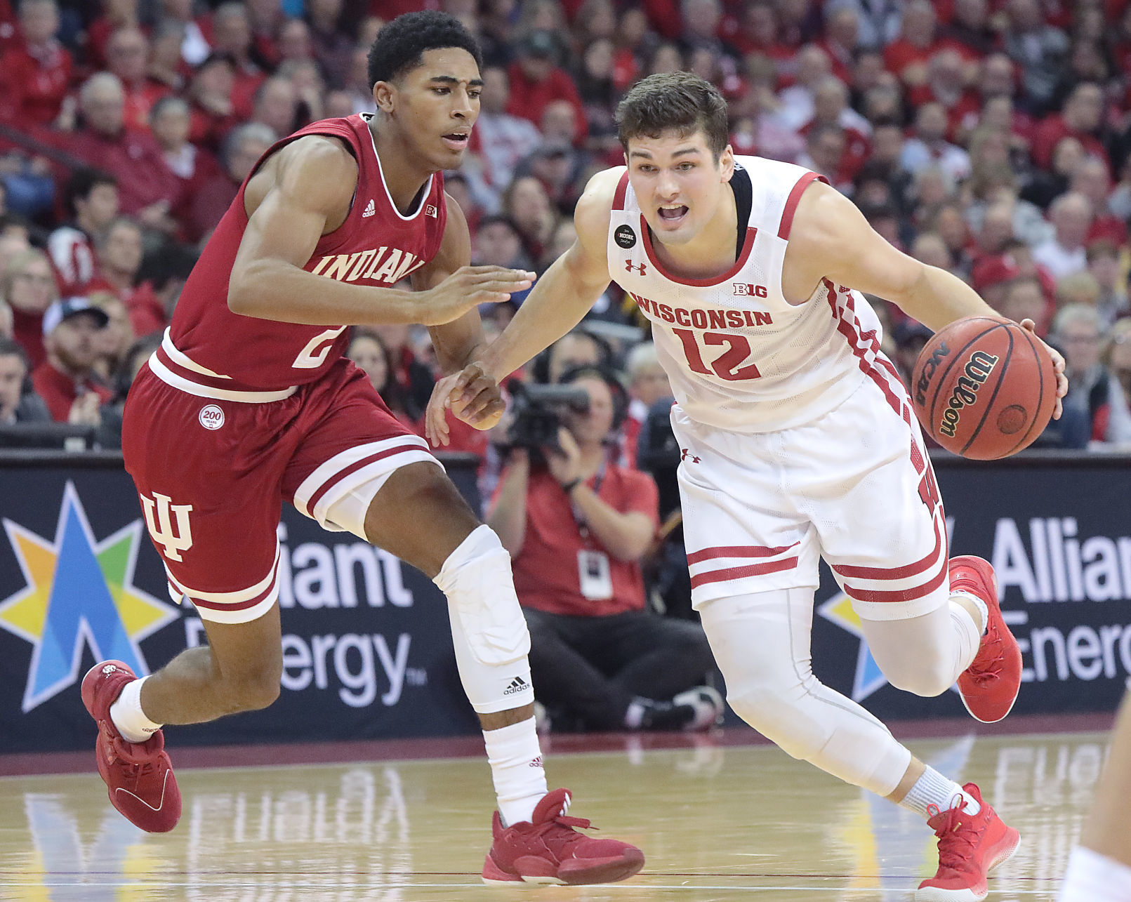 Badgers 84, Hoosiers 64